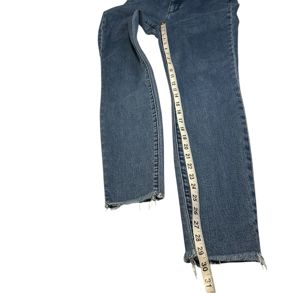 Pilcro and the Letterpress Serif Dark Wash Denim Jeans Sz 27 - Picture 15 of 16